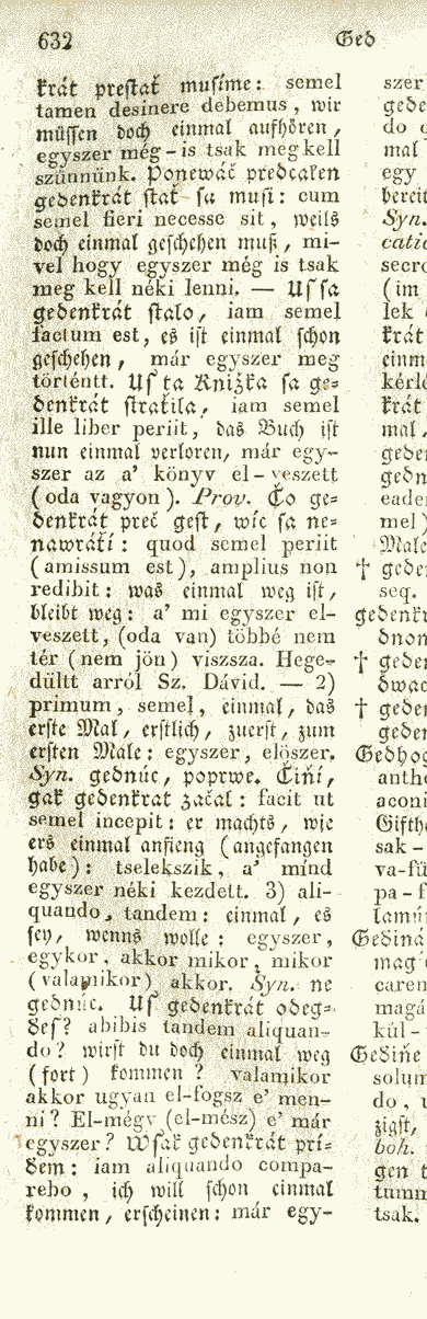gedenkrát