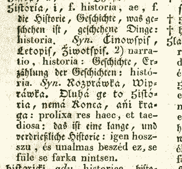 História
