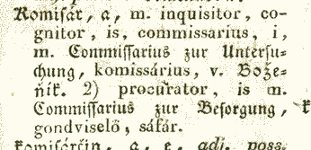 Komisár
