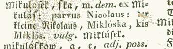 Mikulášek