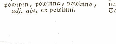 powinen