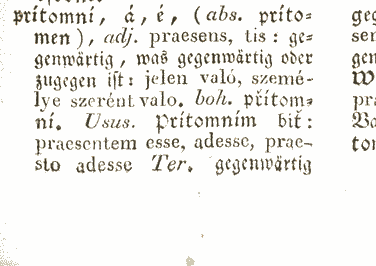 prítomní