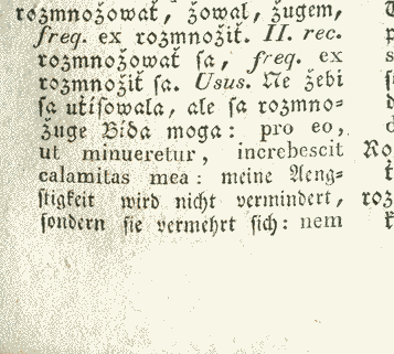rozmnožowať