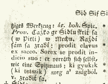 Šidlo